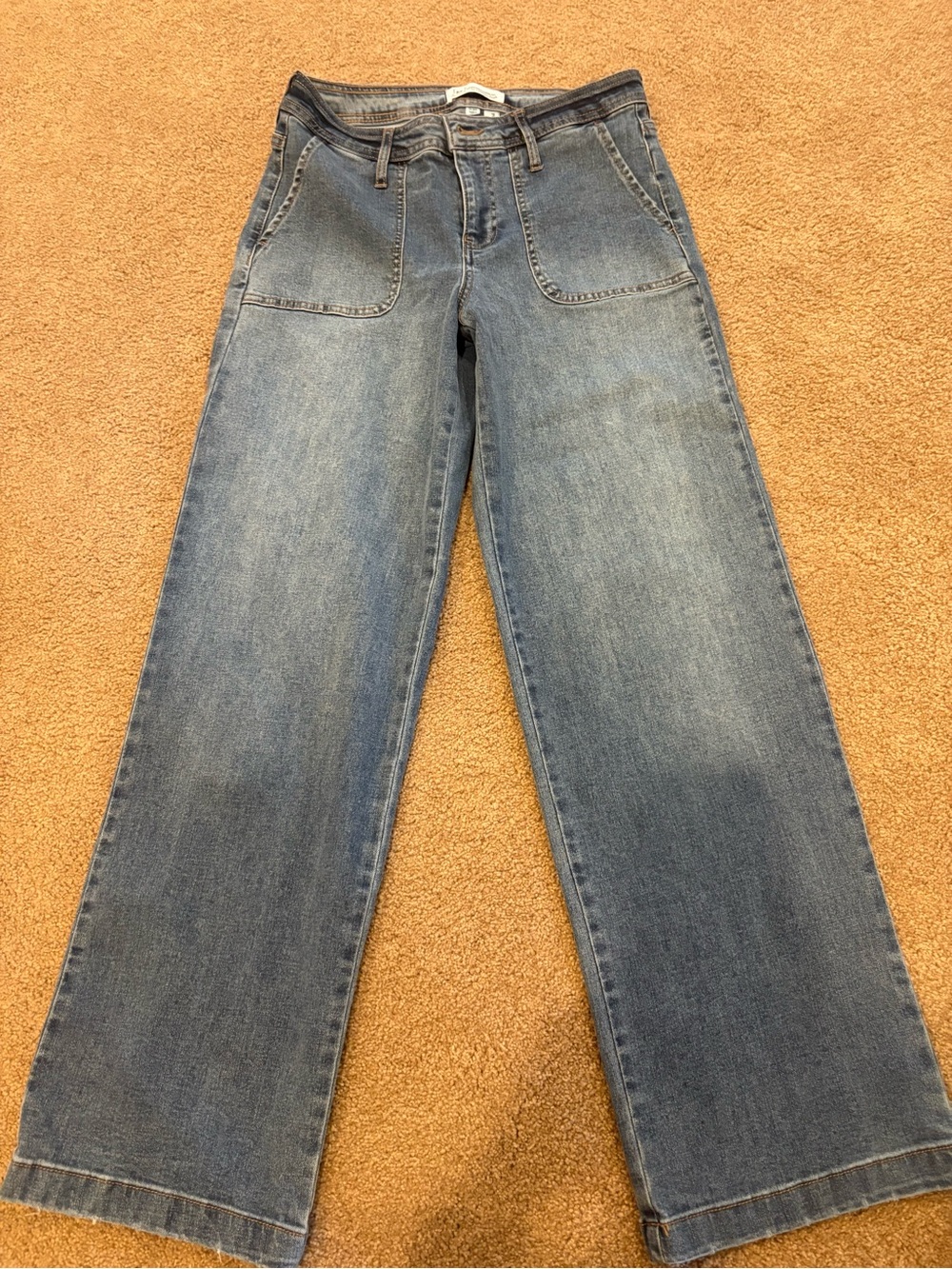 Regeneration wide leg jeans